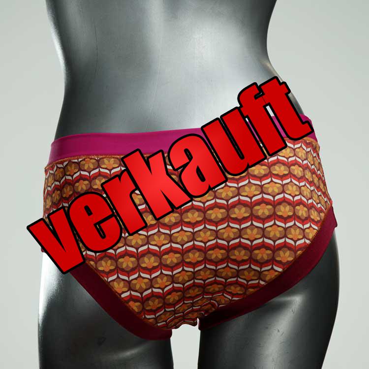 bunte sexy süße attraktive Panty aus Biobaumwolle, Unterwäsche für Damen