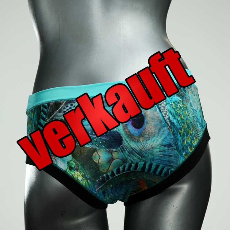 handgemachte preiswerte farbige attraktive Panty aus Biobaumwolle, Unterwäsche für Damen