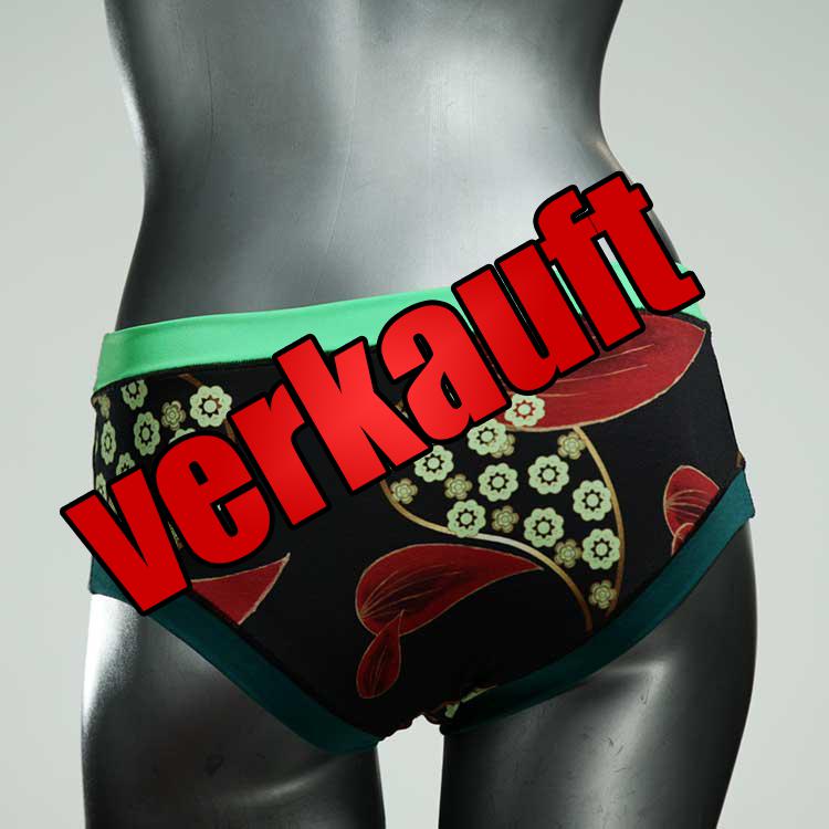 ökologische schöne bunte attraktive Panty aus Biobaumwolle, Unterwäsche für Damen