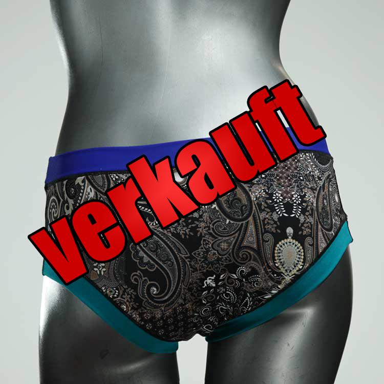 bunte handgemachte günstige sexy Panty aus Biobaumwolle, Unterwäsche für Damen