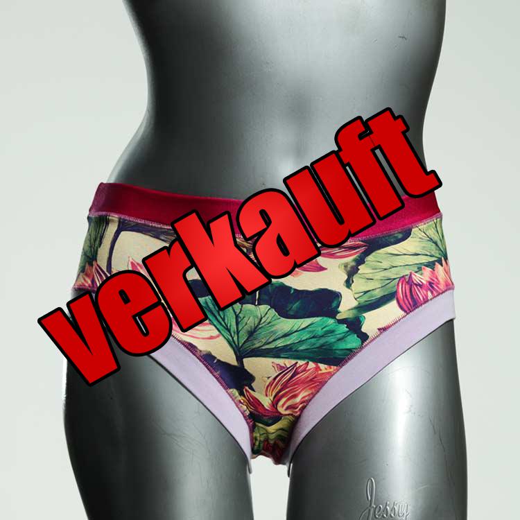 bunte schöne attraktive nachhaltige Panty aus Biobaumwolle, Unterwäsche für Damen