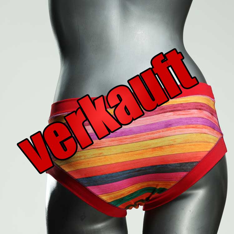 farbige sexy preiswerte bunte Panty aus Biobaumwolle, Unterwäsche für Damen