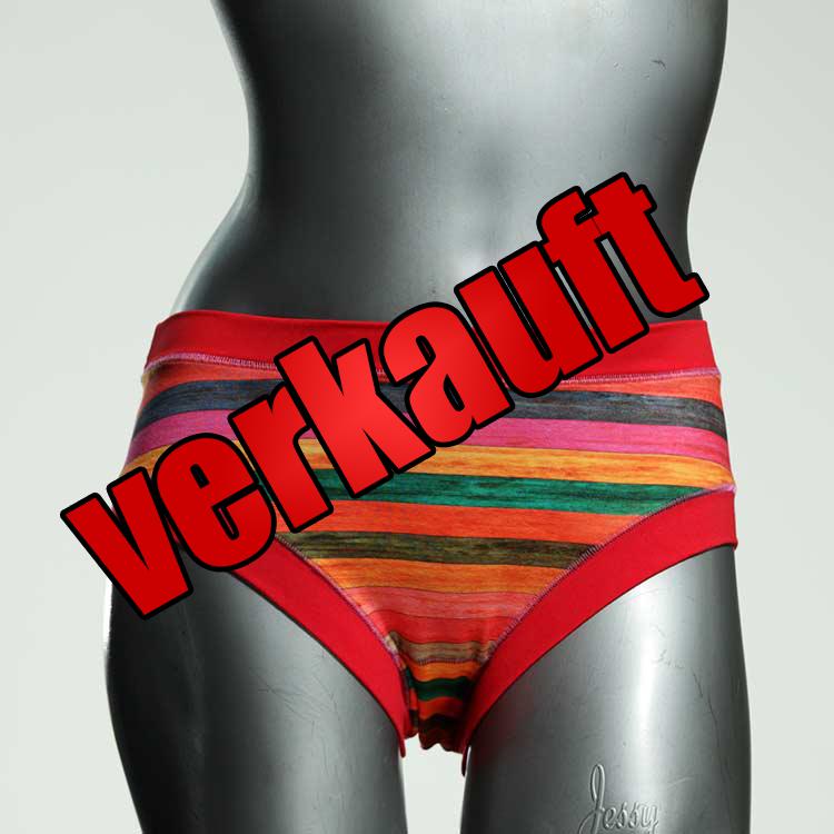 farbige sexy preiswerte bunte Panty aus Biobaumwolle, Unterwäsche für Damen