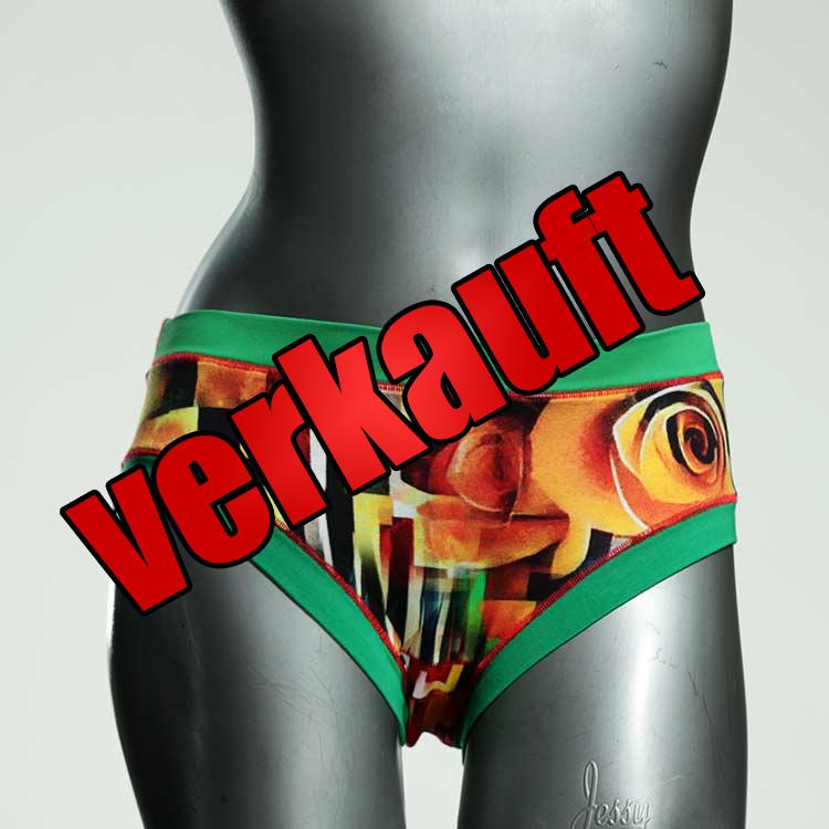 sexy farbige bunte süße Panty aus Biobaumwolle, Unterwäsche für Damen