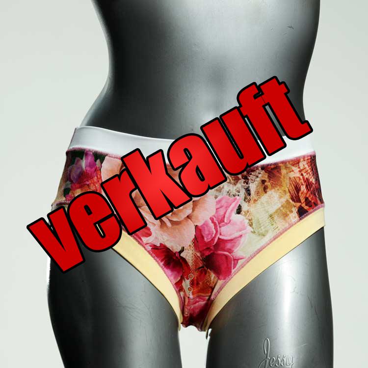 bequeme schöne gemusterte handgemachte Panty aus Biobaumwolle, Unterwäsche für Damen