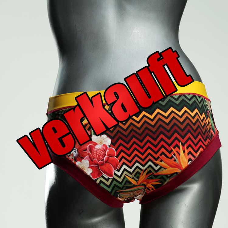 gemusterte sexy bequeme günstige Panty aus Biobaumwolle, Unterwäsche für Damen