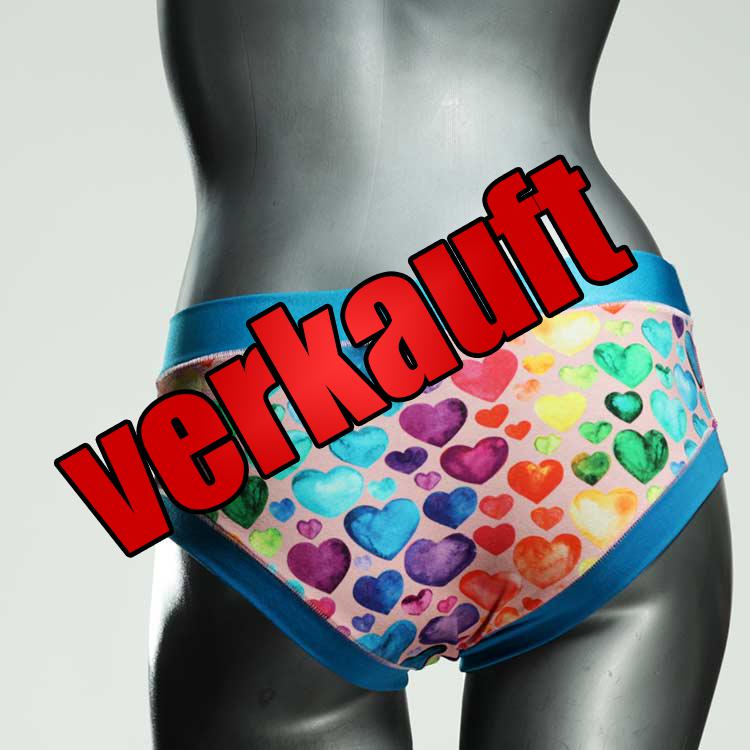 sexy preiswerte günstige bunte Panty aus Biobaumwolle, Unterwäsche für Damen