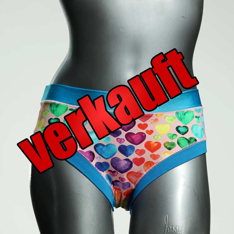 sexy preiswerte günstige bunte Panty aus Biobaumwolle, Unterwäsche für Damen