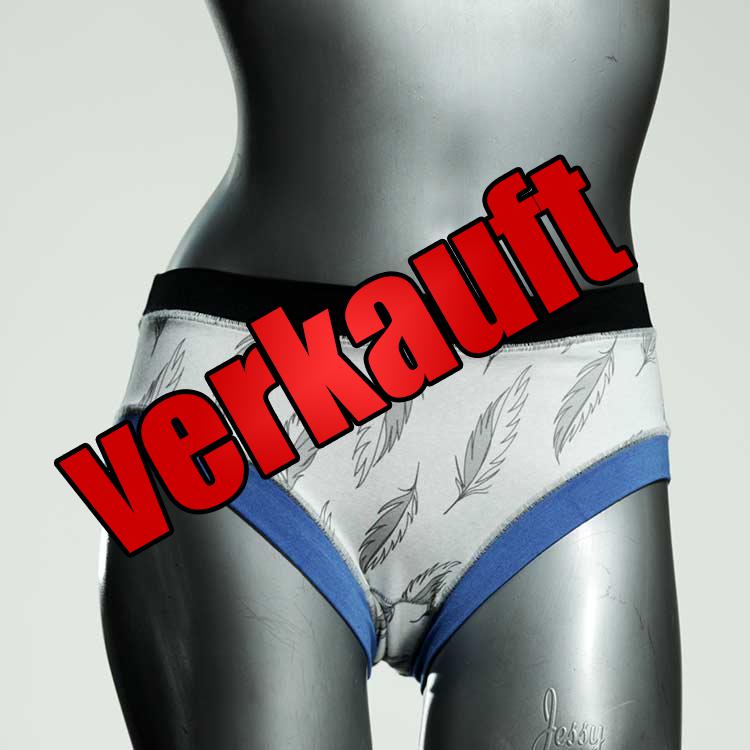 bunte sexy handgemachte ökologische Panty aus Biobaumwolle, Unterwäsche für Damen