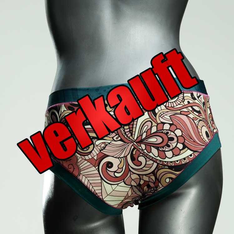farbige sexy bunte günstige Panty aus Biobaumwolle, Unterwäsche für Damen