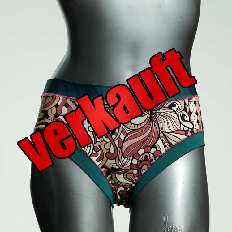 farbige sexy bunte günstige Panty aus Biobaumwolle, Unterwäsche für Damen