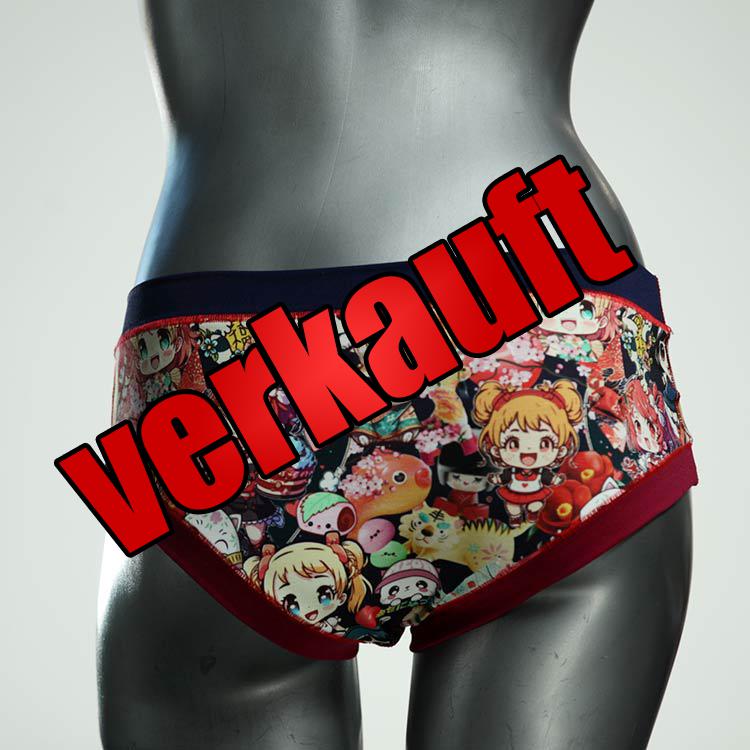 farbige bunte süße günstige Panty aus Biobaumwolle, Unterwäsche für Damen