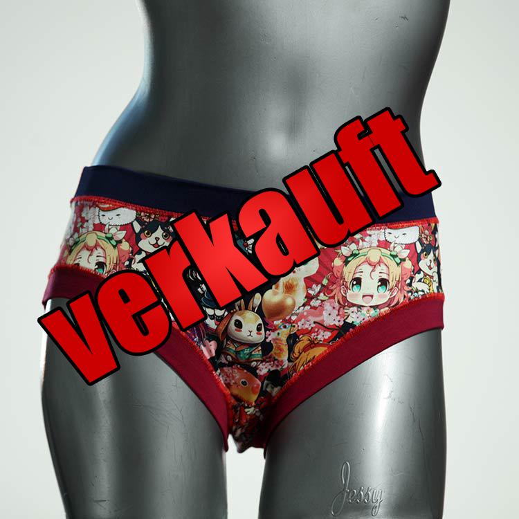 farbige bunte süße günstige Panty aus Biobaumwolle, Unterwäsche für Damen