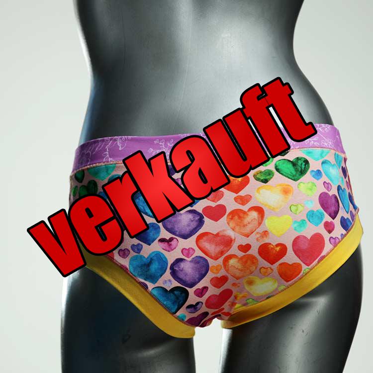 bunte handgemachte preiswerte nachhaltige Panty aus Biobaumwolle, Unterwäsche für Damen