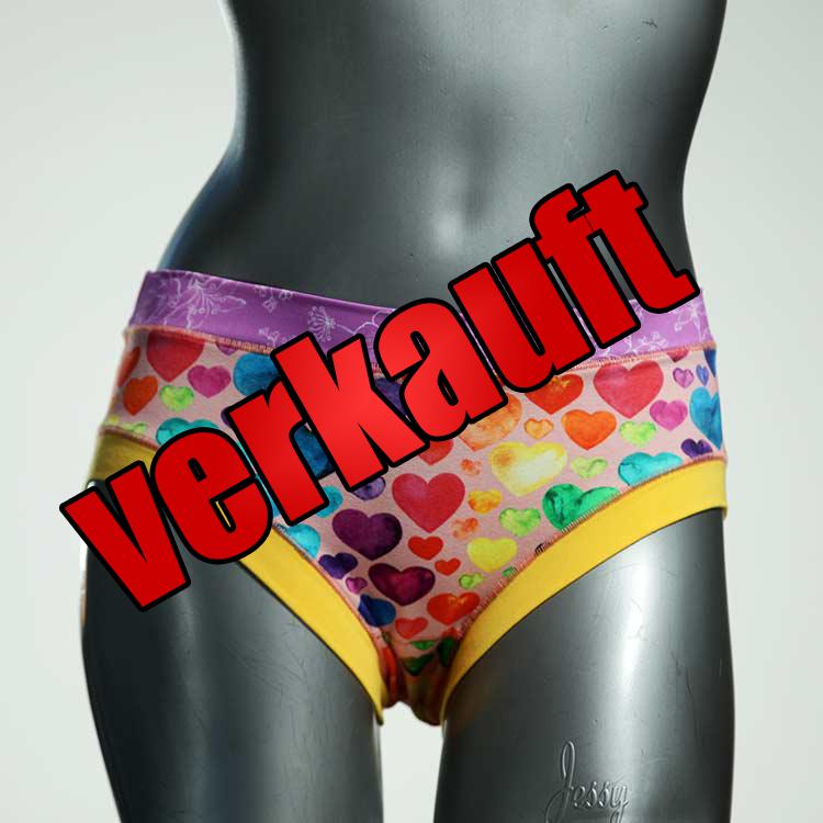 bunte handgemachte preiswerte nachhaltige Panty aus Biobaumwolle, Unterwäsche für Damen