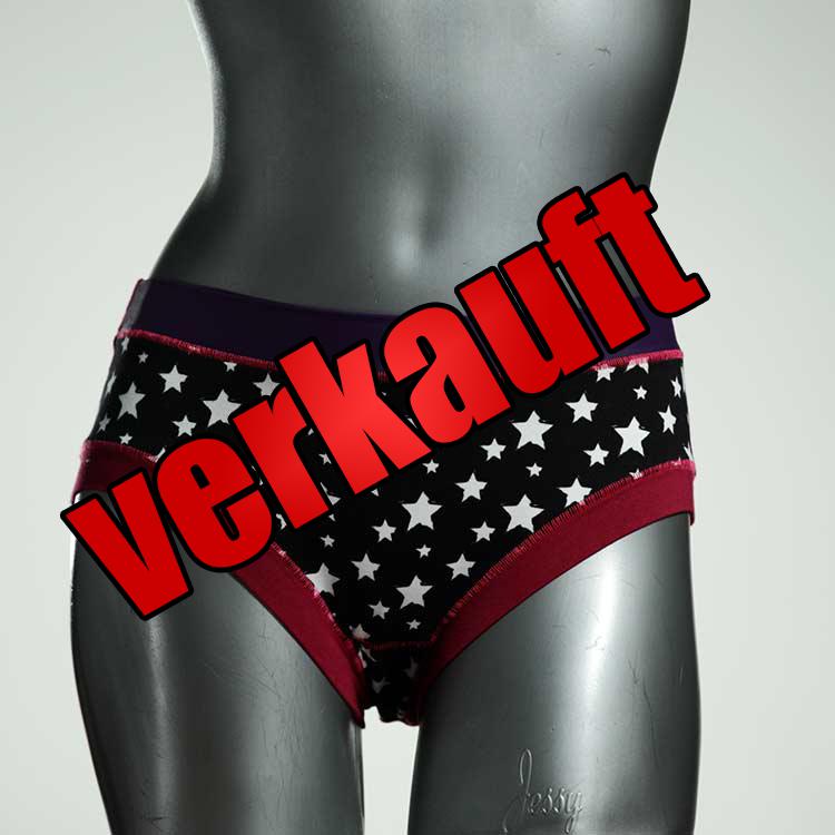 sexy nachhaltige attraktive bunte Panty aus Biobaumwolle, Unterwäsche für Damen