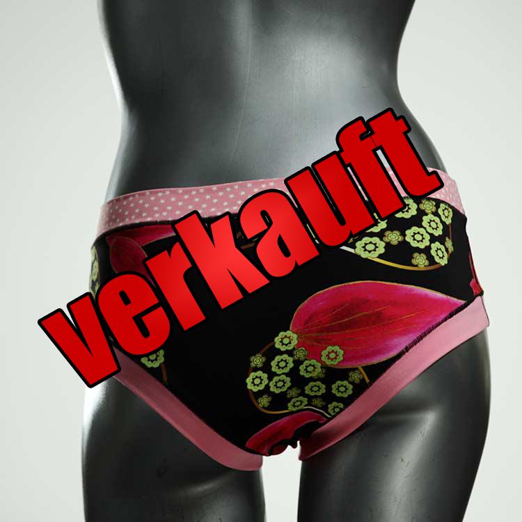 schöne ökologische attraktive gemusterte Panty aus Biobaumwolle, Unterwäsche für Damen