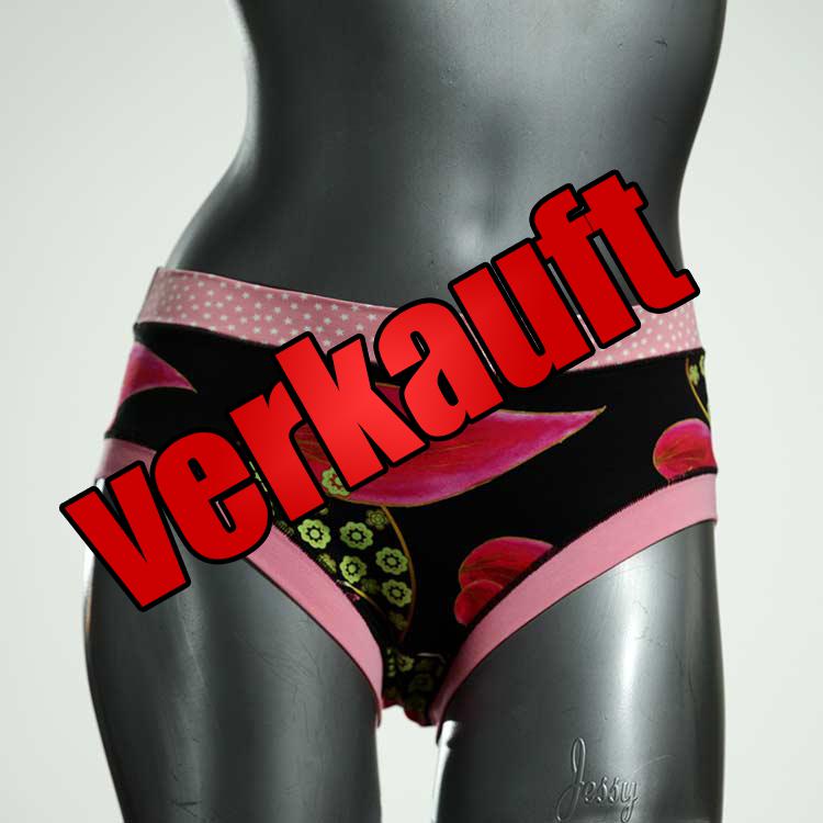 schöne ökologische attraktive gemusterte Panty aus Biobaumwolle, Unterwäsche für Damen