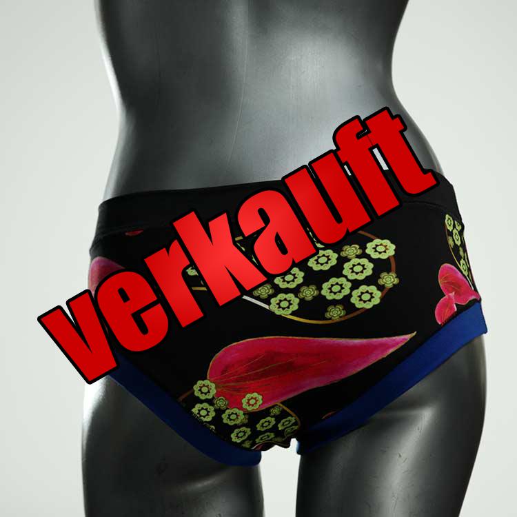 bunte handgemachte ökologische schöne Panty aus Biobaumwolle, Unterwäsche für Damen
