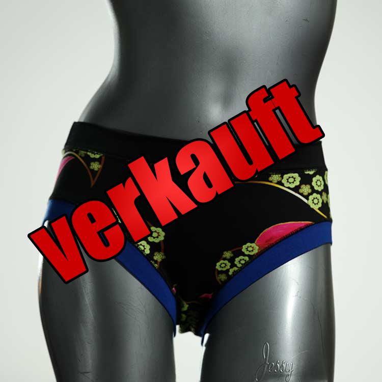 bunte handgemachte ökologische schöne Panty aus Biobaumwolle, Unterwäsche für Damen
