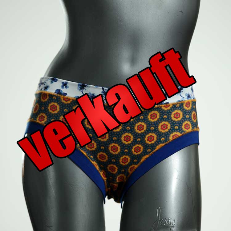 nachhaltige ökologische gemusterte attraktive Panty aus Biobaumwolle, Unterwäsche für Damen