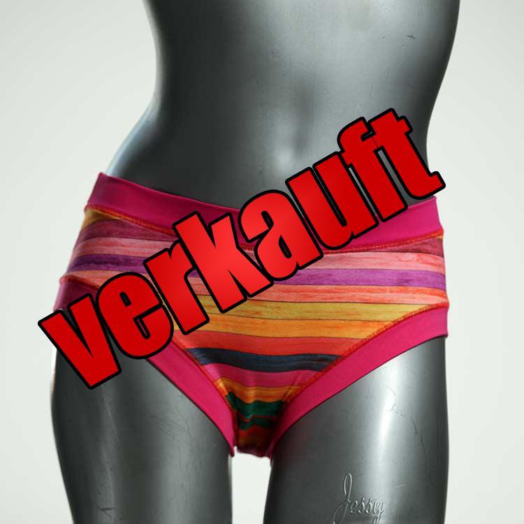 farbige attraktive schöne handgemachte Panty aus Biobaumwolle, Unterwäsche für Damen