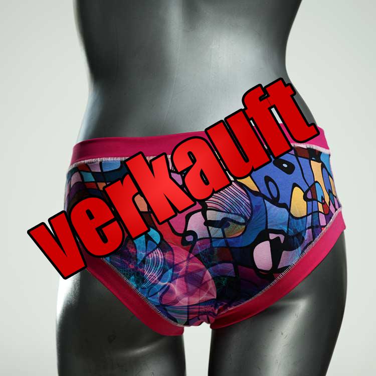 bequeme sexy ökologische bunte Panty aus Biobaumwolle, Unterwäsche für Damen