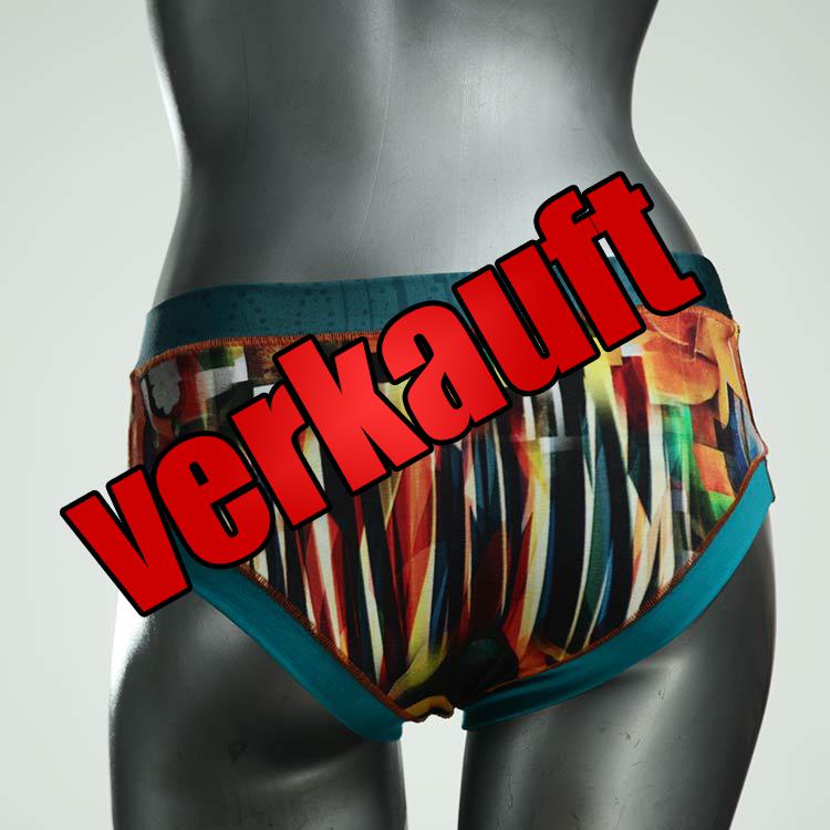 bequeme farbige gemusterte ökologische Panty aus Biobaumwolle, Unterwäsche für Damen