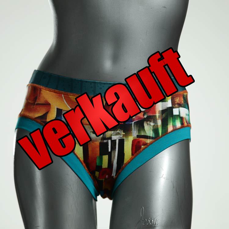 bequeme farbige gemusterte ökologische Panty aus Biobaumwolle, Unterwäsche für Damen