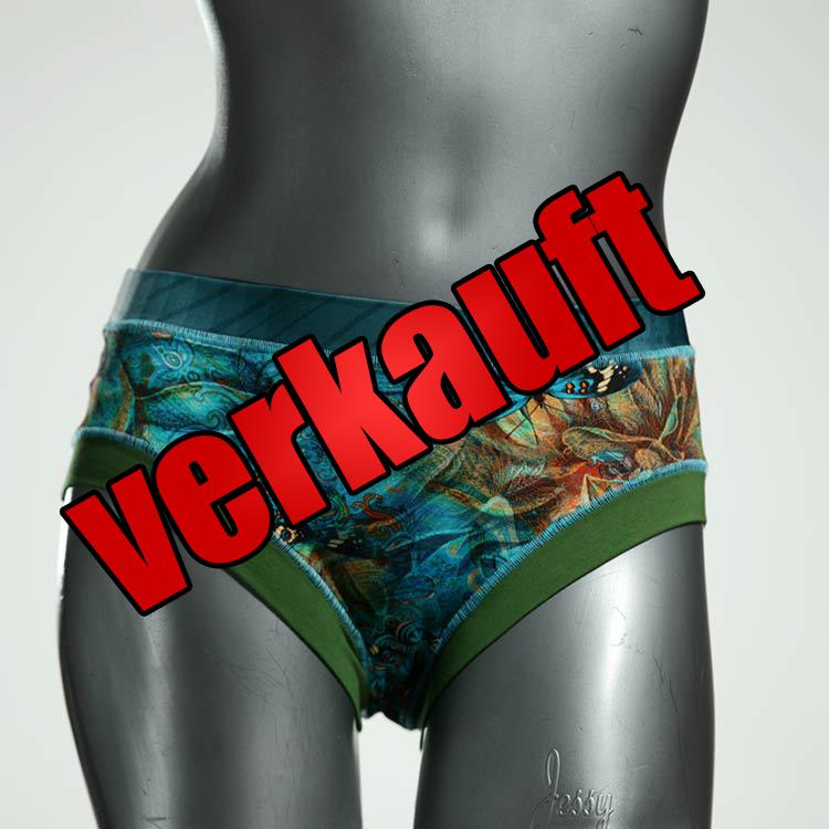 gemusterte attraktive bunte ökologische Panty aus Biobaumwolle, Unterwäsche für Damen