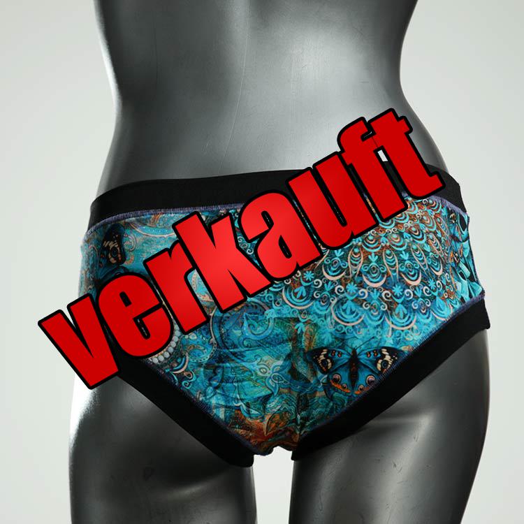bunte gemusterte attraktive ökologische Panty aus Biobaumwolle, Unterwäsche für Damen