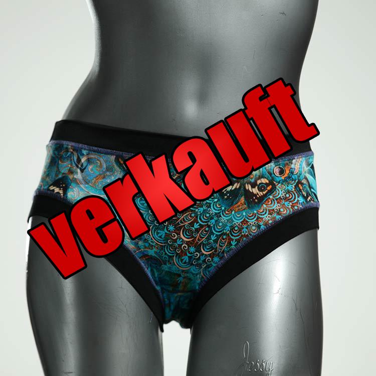 bunte gemusterte attraktive ökologische Panty aus Biobaumwolle, Unterwäsche für Damen