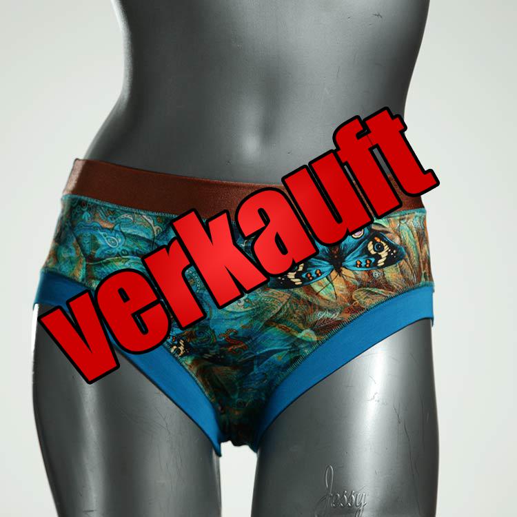 schöne farbige gemusterte süße Panty aus Biobaumwolle, Unterwäsche für Damen