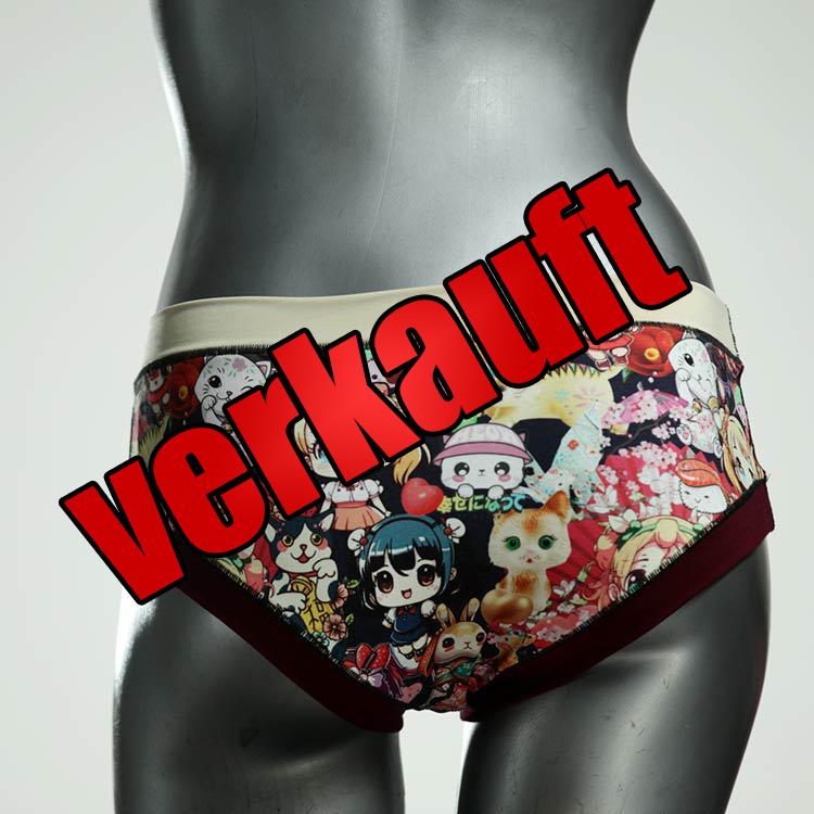süße farbige gemusterte bunte Panty aus Biobaumwolle, Unterwäsche für Damen