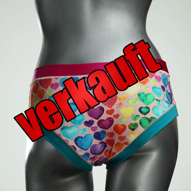 bequeme gemusterte nachhaltige farbige Panty aus Biobaumwolle, Unterwäsche für Damen
