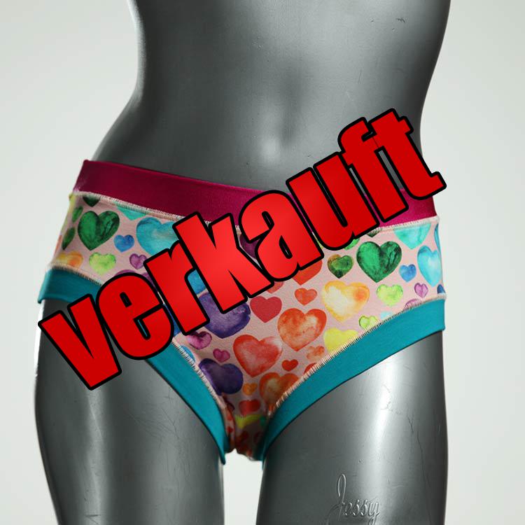 bequeme gemusterte nachhaltige farbige Panty aus Biobaumwolle, Unterwäsche für Damen