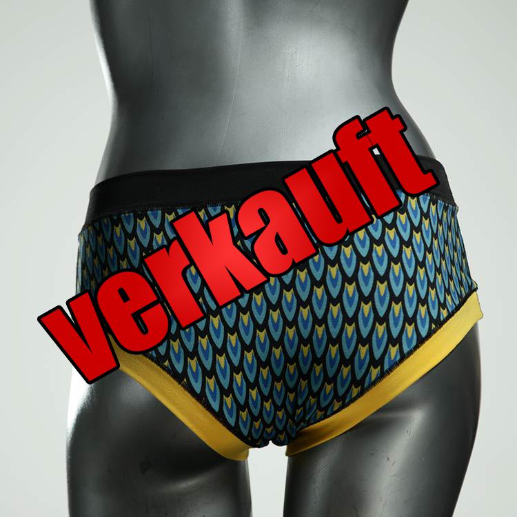 schöne gemusterte attraktive handgemachte Panty aus Biobaumwolle, Unterwäsche für Damen