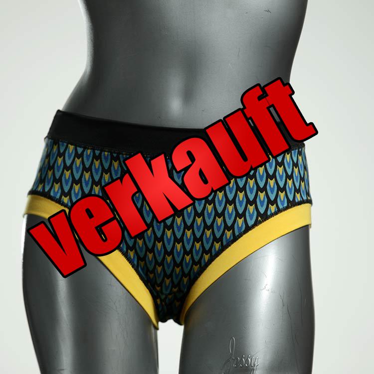 schöne gemusterte attraktive handgemachte Panty aus Biobaumwolle, Unterwäsche für Damen