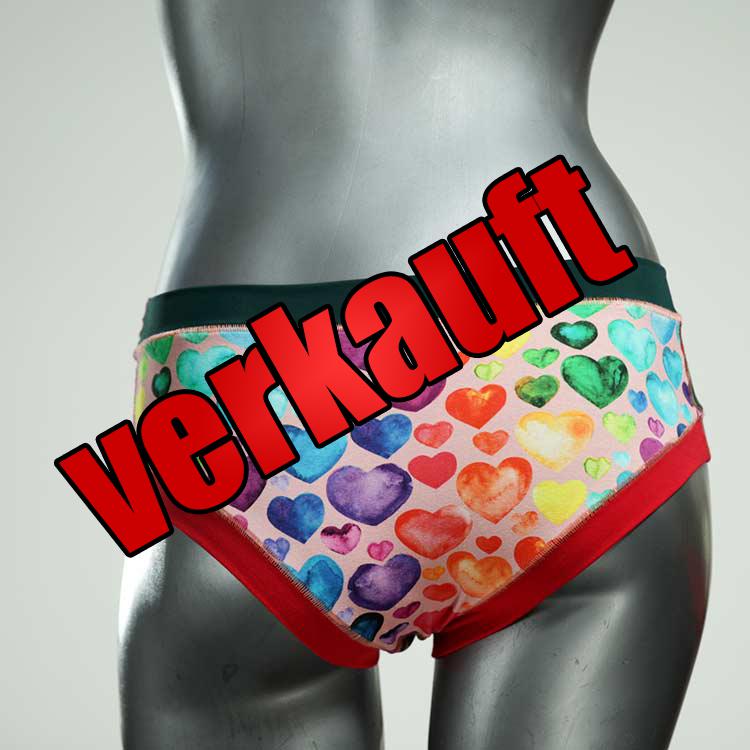gemusterte attraktive bequeme ökologische Panty aus Biobaumwolle, Unterwäsche für Damen
