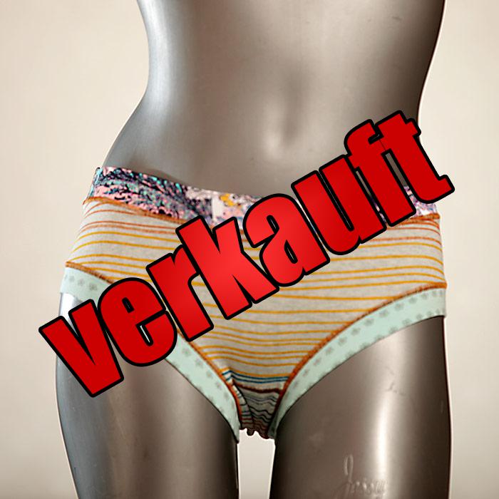  GOTS-zertifizierte einzigartige fetzige Panty - Slip - Unterhose aus Biobaumwolle für Damen