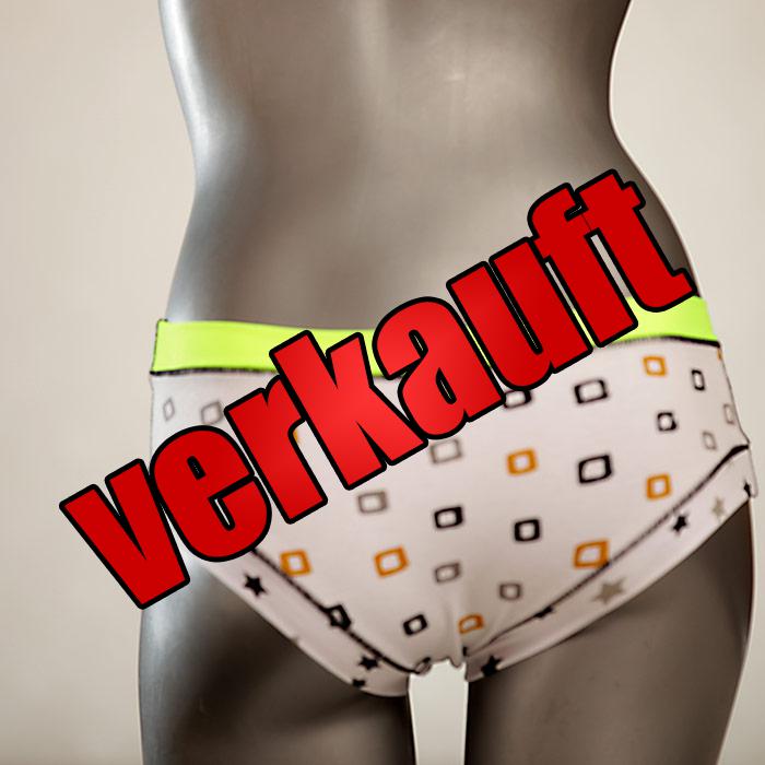  günstige bunte preiswerte Panty - Slip - Unterhose aus Biobaumwolle für Damen