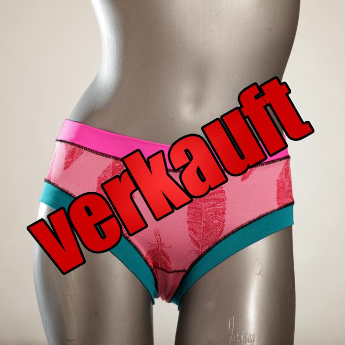 bunte GOTS-zertifizierte besondere Panty - Slip - Unterhose aus Biobaumwolle für Damen