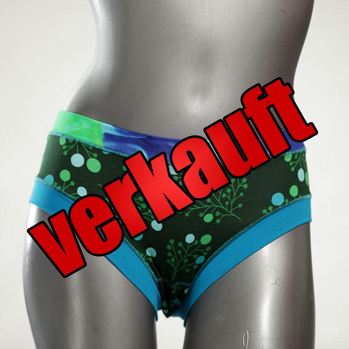 schöne GOTS-zertifizierte fetzige Panty - Slip - Unterhose aus Biobaumwolle für Damen