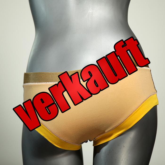 gemusterte süße handgemachte farbige Panty aus Biobaumwolle, Unterwäsche für Damen