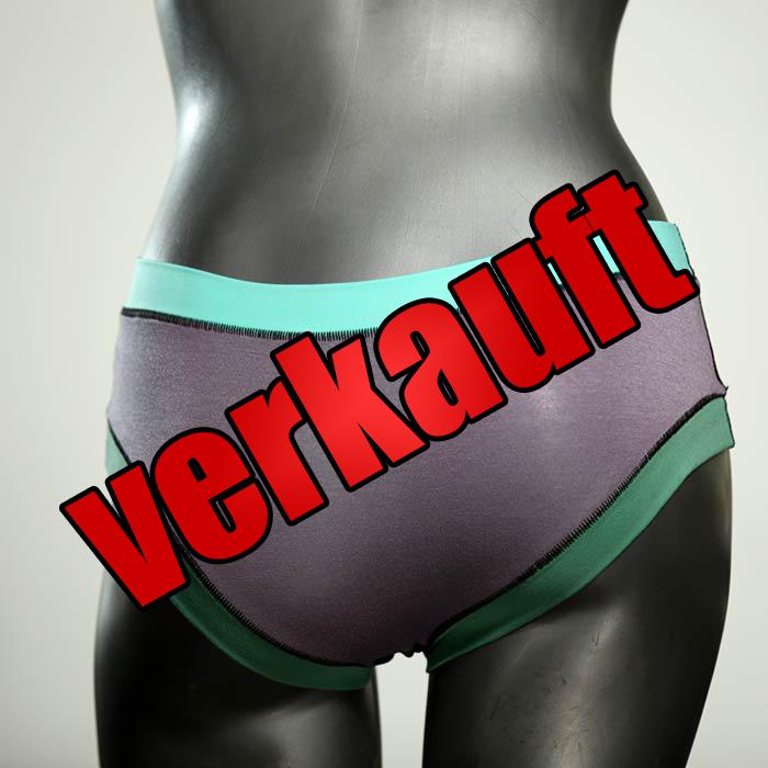 attraktive farbige handgemachte gemusterte Panty aus Biobaumwolle, Unterwäsche für Damen