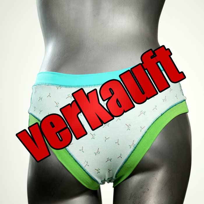 attraktive ökologische farbige gemusterte Panty aus Biobaumwolle, Unterwäsche für Damen