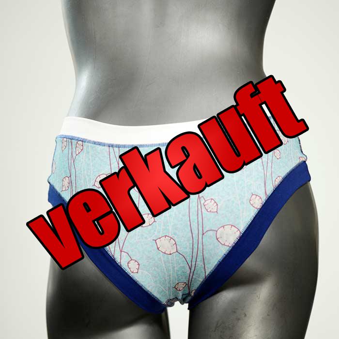 handgemachte attraktive bunte süße Panty aus Biobaumwolle, Unterwäsche für Damen