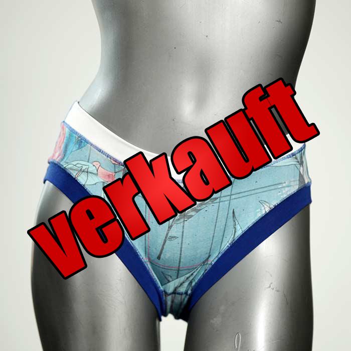 handgemachte attraktive bunte süße Panty aus Biobaumwolle, Unterwäsche für Damen
