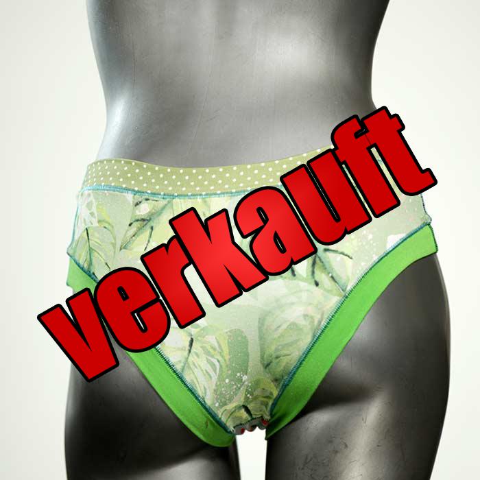 ökologische schöne gemusterte farbige Panty aus Biobaumwolle, Unterwäsche für Damen