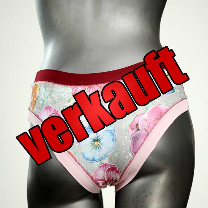 attraktive handgemachte preiswerte bunte Panty aus Biobaumwolle, Unterwäsche für Damen